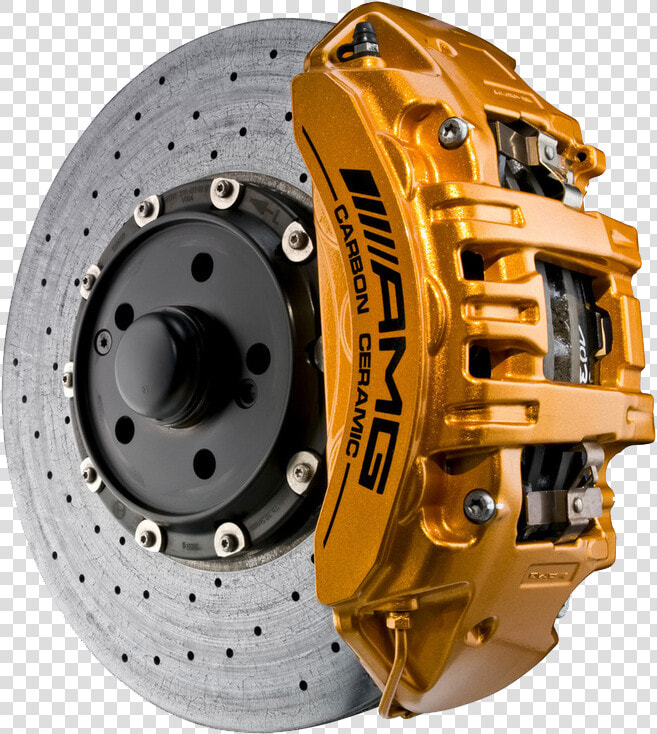 Amg Orange Brake Caliper  HD Png DownloadTransparent PNG