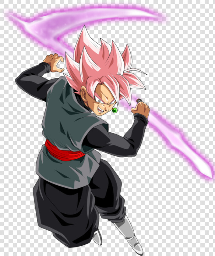 Goku Black Rose Scythe  HD Png DownloadTransparent PNG