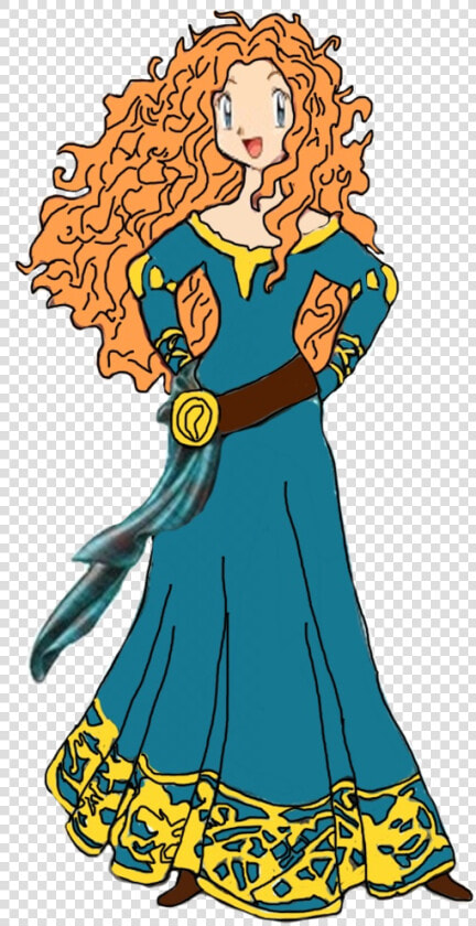 Misty As Princess Merida   Merida Misty  HD Png DownloadTransparent PNG