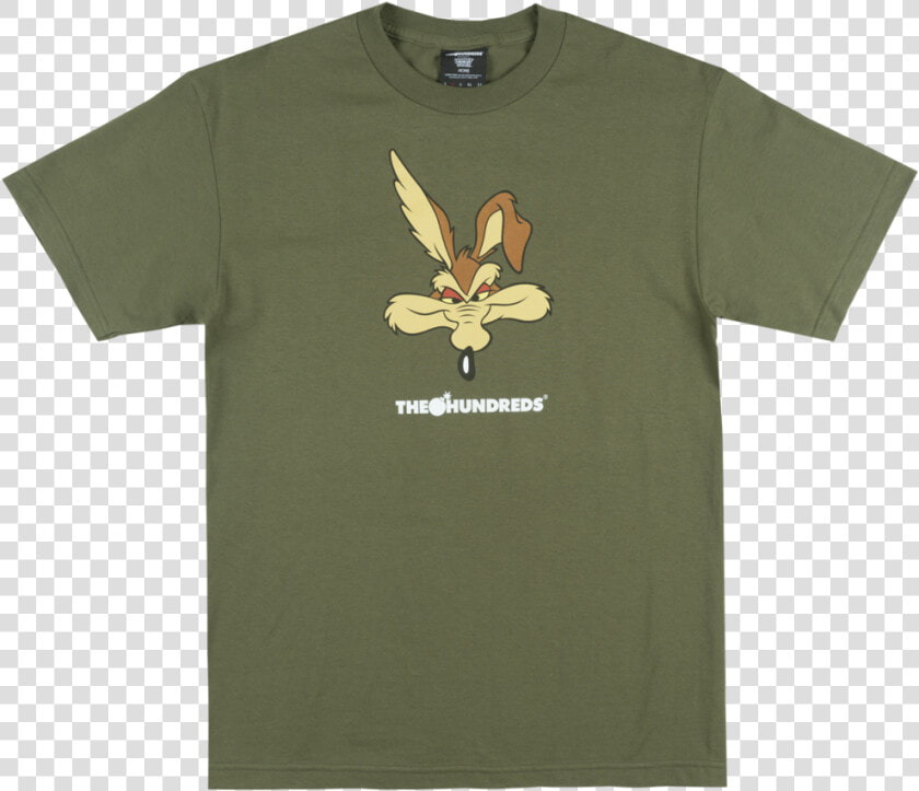 The Hundreds Looney Tunes Acme Wile E Coyote T shirt   Hummingbird  HD Png DownloadTransparent PNG