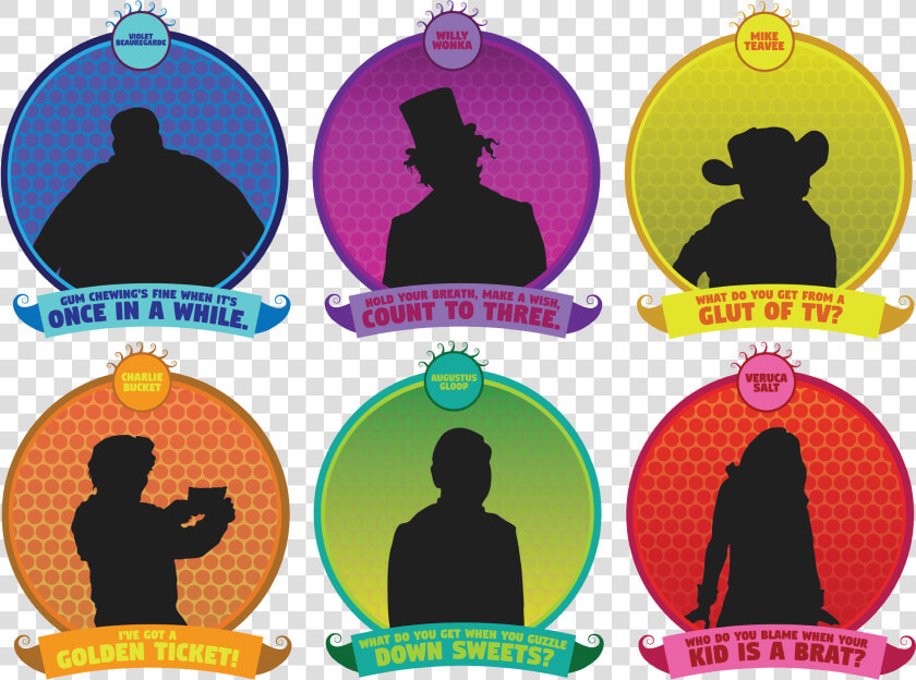 Willy Wonka Graphics   Silhouette  HD Png DownloadTransparent PNG