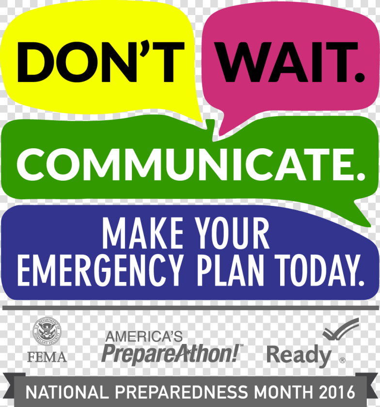 National Disaster And Preparedness Month  HD Png DownloadTransparent PNG