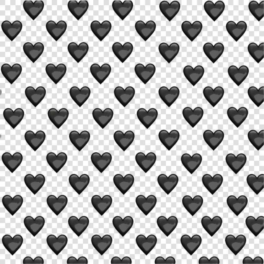  background  wallpaper  black  heart  emoji  blackheart   Lot Of Red Hearts Emoji  HD Png DownloadTransparent PNG