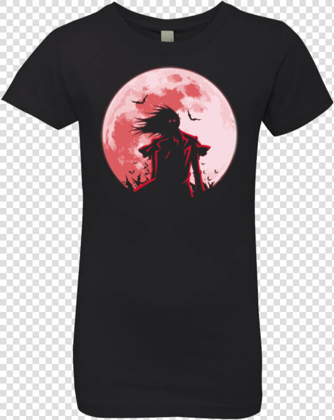 Hellsing Ultimate Girls Premium T shirt   Alucard Vampire  HD Png DownloadTransparent PNG