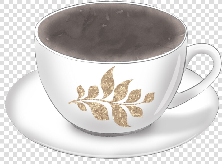 Elegant Coffee Cup Cartoon Transparent   Coffee Cup  HD Png DownloadTransparent PNG