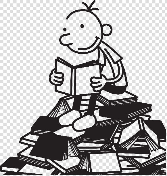 Diary Of A Wimpy Kid Greg Reading  HD Png DownloadTransparent PNG