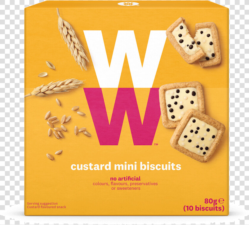 Weight Watchers Mini Custard Biscuits 10 Pack  HD Png DownloadTransparent PNG