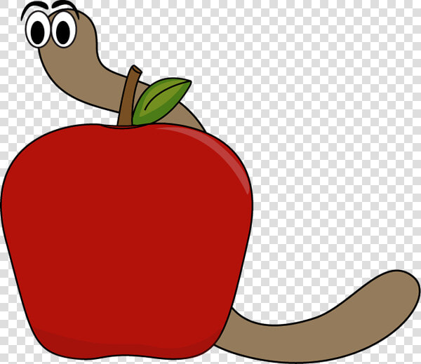 Geography Clipart Book Apple   Apple With Worm Clipart  HD Png DownloadTransparent PNG