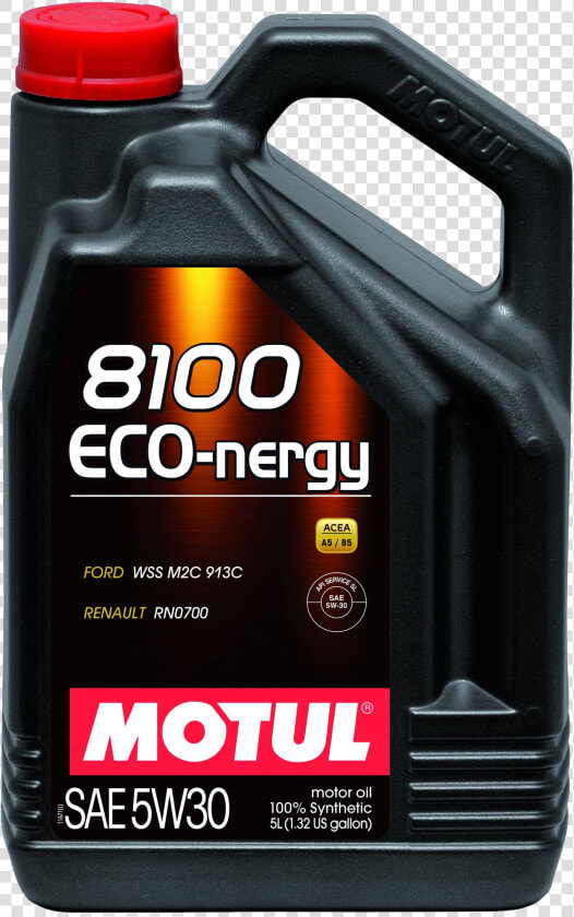 Motul 8100 Eco Clean 5w 30  HD Png DownloadTransparent PNG