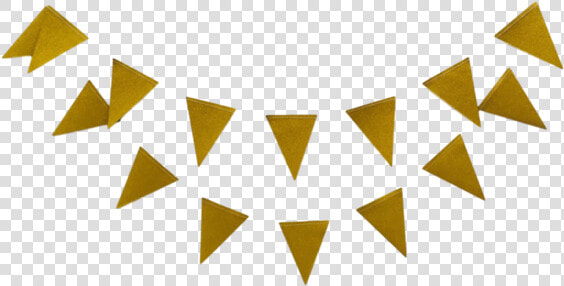 Mini Gold Party Bunting Banner For Bachelorette Or   Gold Flag Banner Png  Transparent PngTransparent PNG