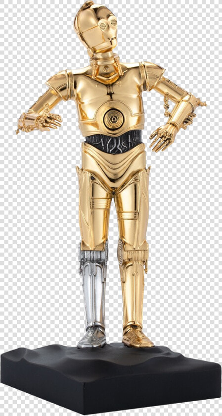 C 3po Limited Edition 9” Gilt Pewter Statue   Royal Selangor C3po  HD Png DownloadTransparent PNG