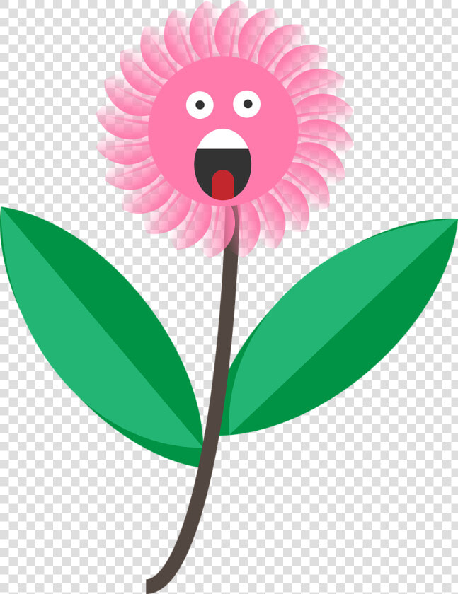 Flower  Cartoon  Face  Cute  Design  Nature  Happy   รูป ดอกไม้ การ์ตูน น่า รัก  HD Png DownloadTransparent PNG