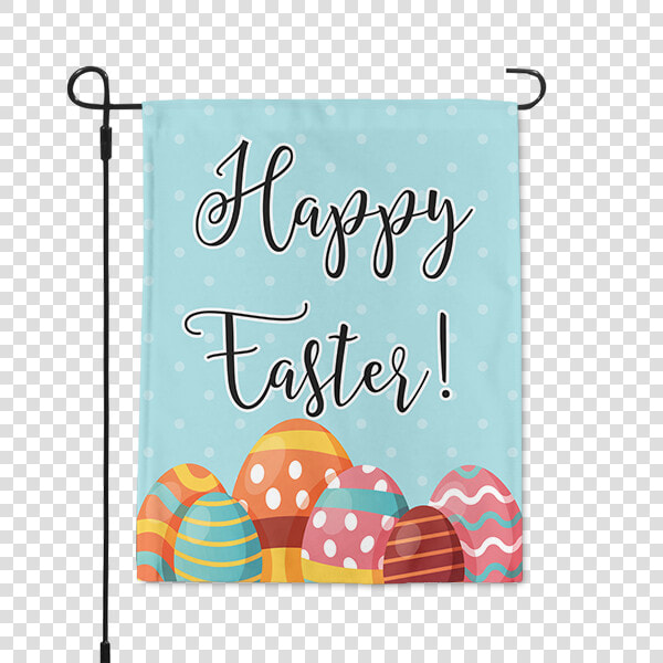 Happy Easter Eggs Garden Flag title Happy Easter Eggs   Easter  HD Png DownloadTransparent PNG