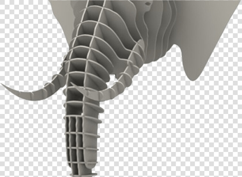 Faux Elephant Head Wild Makecnccom   Quebra Cabeça De Elefante 3d  HD Png DownloadTransparent PNG