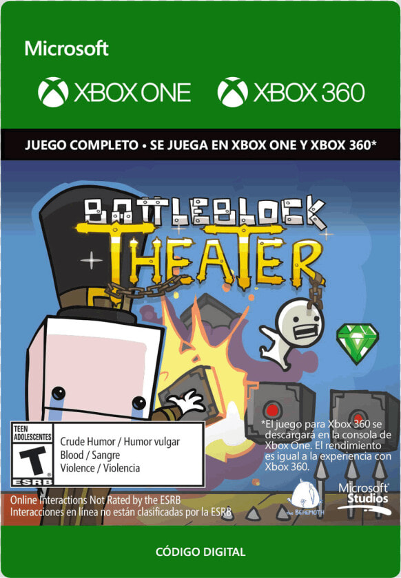 Xbox 360 Battleblock Theater  HD Png DownloadTransparent PNG