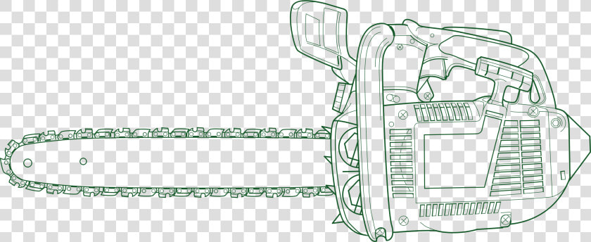 Chain Saw Clip Arts   Draw A Chainsaw  HD Png DownloadTransparent PNG