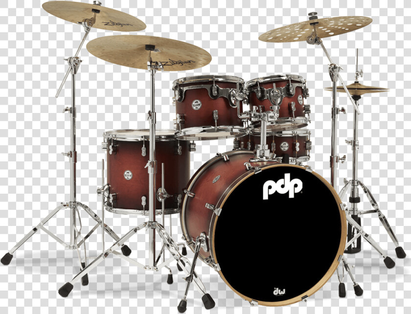 Satin Tobacco Burst   Pdp Concept Maple Shell Pack 5 Piece Satin Tobacco  HD Png DownloadTransparent PNG