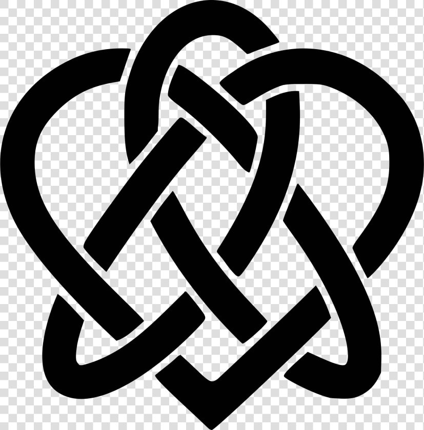 Celtic Knot Celts Heart Triquetra   Celtic Symbol Vector  HD Png DownloadTransparent PNG