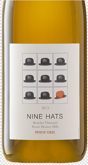 Nine Hats Pinot Gris 2016  HD Png DownloadTransparent PNG