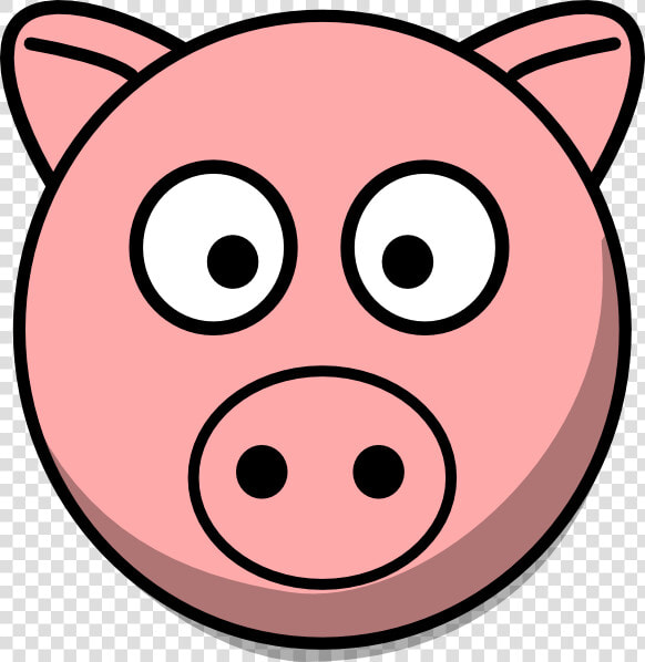 Pig Head Svg Clip Arts   Pig Face Clipart  HD Png DownloadTransparent PNG