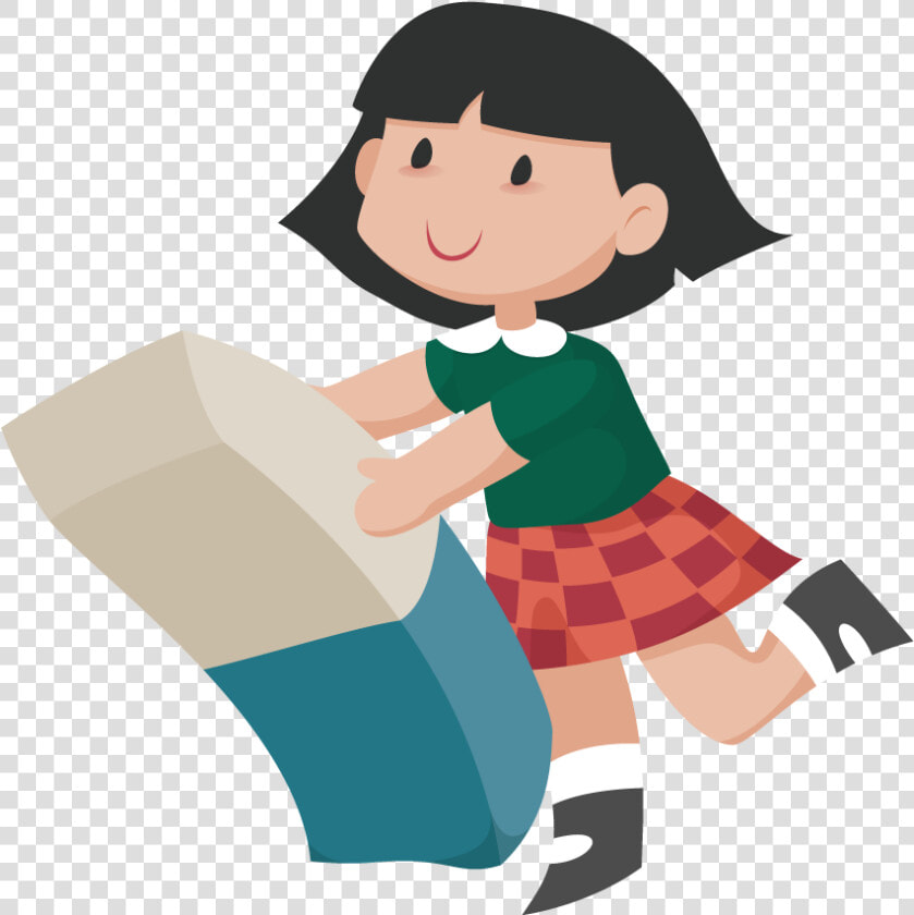 School Clipart Eraser   Child Using Eraser Clipart  HD Png DownloadTransparent PNG