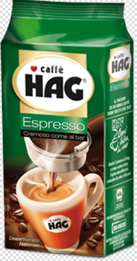 Caffe Hag Espresso Decaf Coffee Brick   Decaf Coffee  HD Png DownloadTransparent PNG