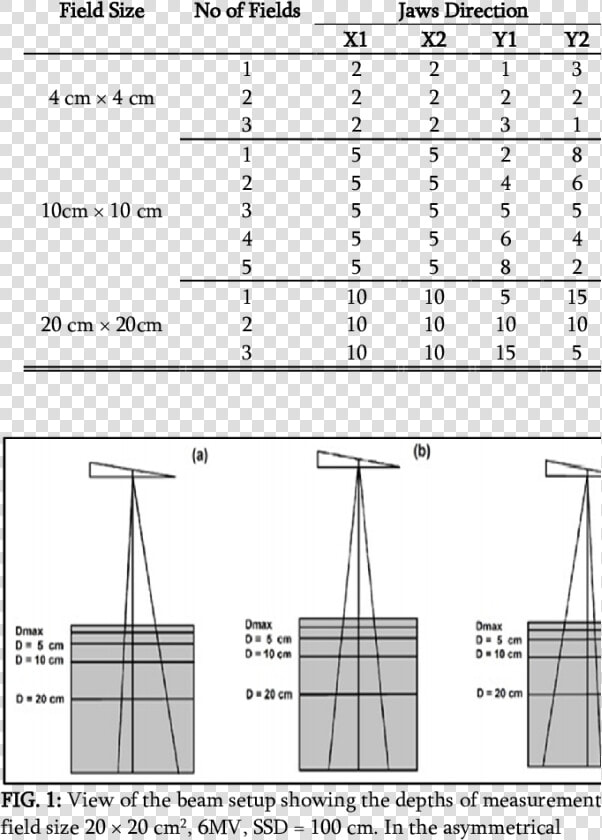 Symmetric And Asymmetric Field Sizes For Jaws Direction   Symmetric And Asymmetric Fields  HD Png DownloadTransparent PNG