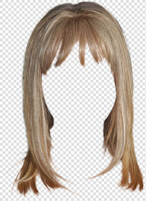 Transparent Background Wig With Bangs Png  Png DownloadTransparent PNG