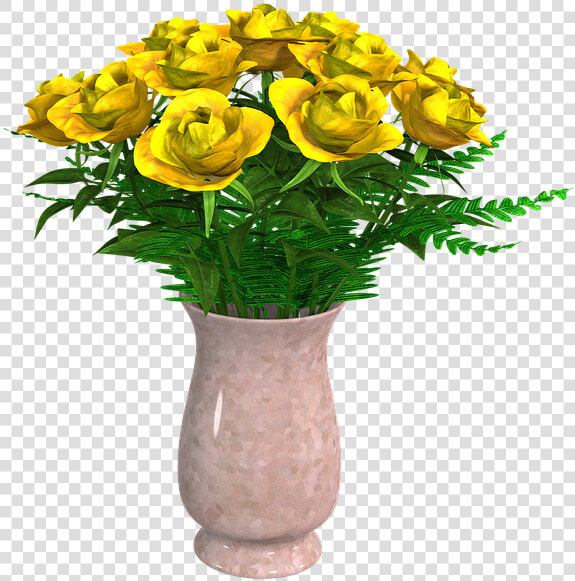 Flowers  Bouquet  Flower Vase  Arrangement  Vase   Flower Vase Transparent Background  HD Png DownloadTransparent PNG