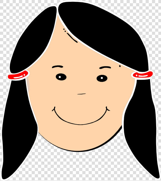 Transparent Woman Face Vector Png   Face Girl Clipart  Png DownloadTransparent PNG