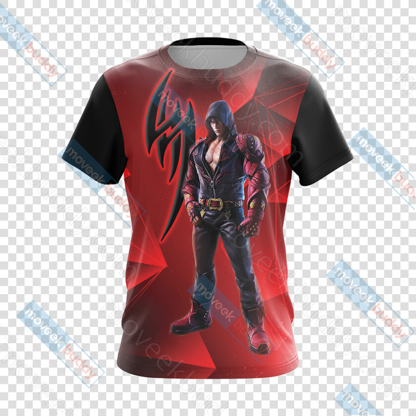 Jin Kazama Unisex 3d T shirt   Tekken 7  HD Png DownloadTransparent PNG