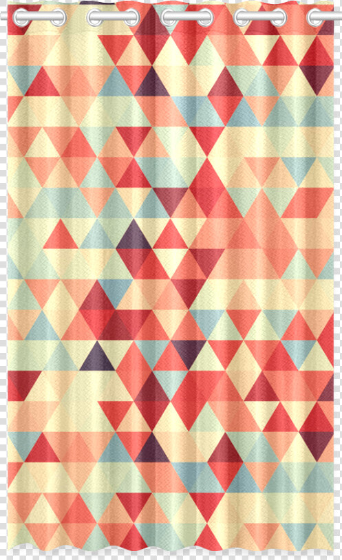 Modern Hipster Trinagles Pattern Red Blue Beige New   Patchwork  HD Png DownloadTransparent PNG