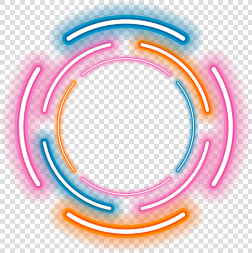  neon  round  circle  rounds  yuvarlak  frame  frames   Transparent Neon Circle Png  Png DownloadTransparent PNG