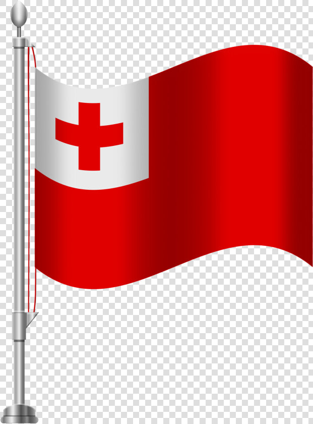 Tonga Flag Png Clip Art Clipart Image   Dominican Republic Flag Clipart  Transparent PngTransparent PNG