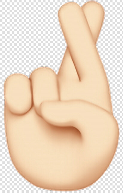 Hand Emoji 🤞🏻   Best Friends Crossed Fingers  HD Png DownloadTransparent PNG