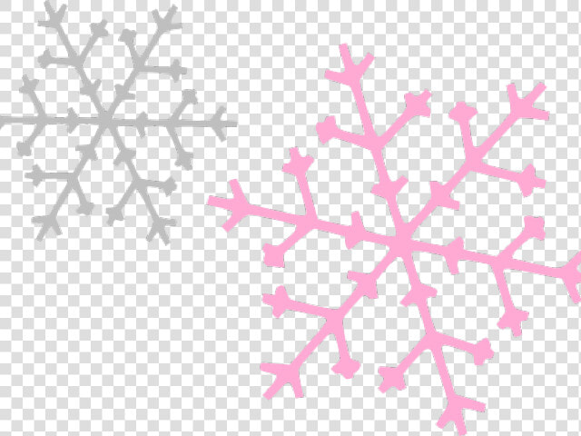 Snowflake Corner Cliparts   Pink Snowflake Clip Art  HD Png DownloadTransparent PNG