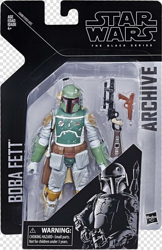 Star Wars Black Series Archive Boba Fett  HD Png DownloadTransparent PNG