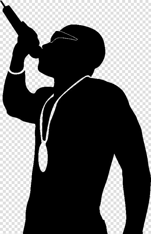 Rapper Music Rap Silhouette Png Image Picpng   Hip Hop Silhouette  Transparent PngTransparent PNG