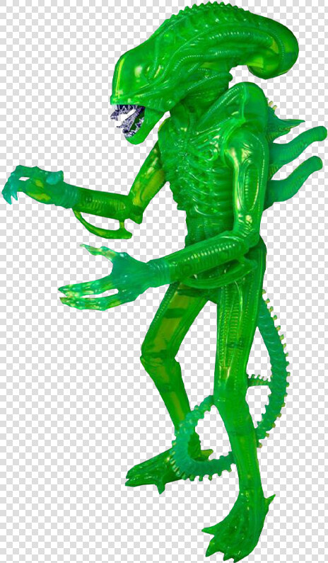 Super 7 Xenomorph Acid Blood Green 18in Figure   Alien Action Figure Green  HD Png DownloadTransparent PNG