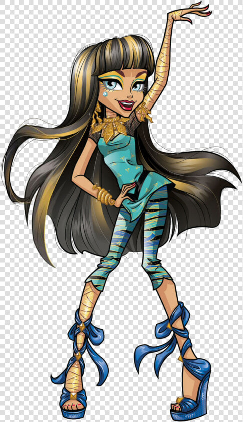 Clawdeen Wolf  Draculaura  Ari Hauntington  Cleo De   Monster High Ghouls Squad  HD Png DownloadTransparent PNG