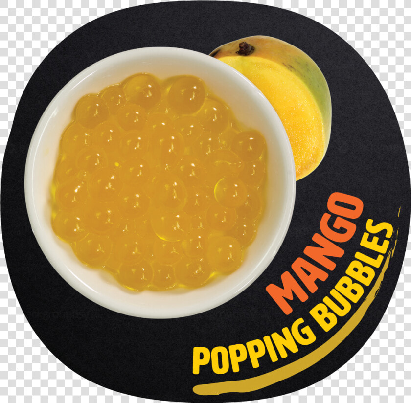 Pudding Our Pudding Topping Is Made With Whole Milk    Kung Fu Tea Mango Jelly  HD Png DownloadTransparent PNG