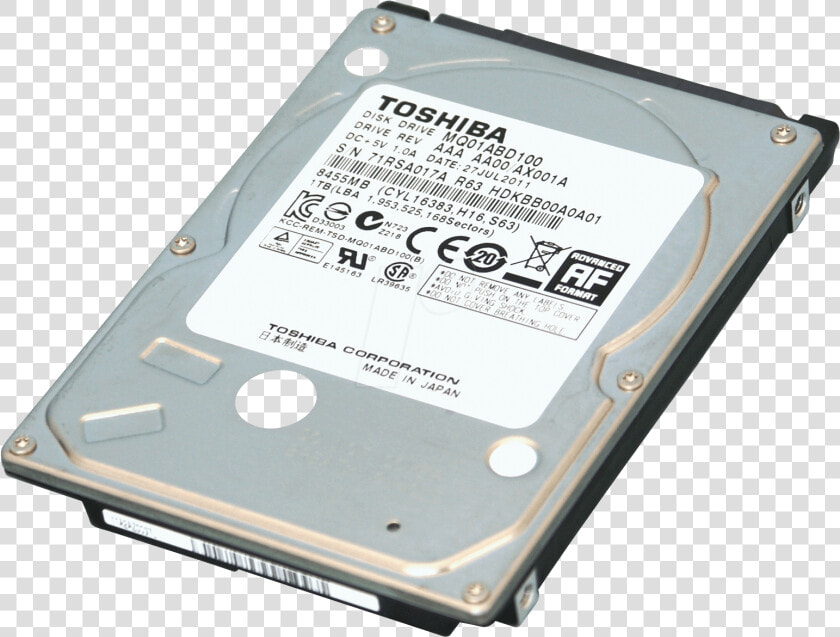 Laptop Hard Disk Png Free Download   9 5 Mm 2 5 Hard Drive  Transparent PngTransparent PNG