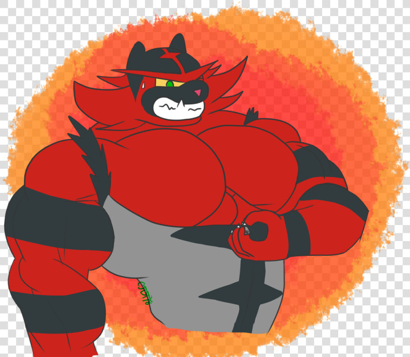 Incineroar Have Big Pecs Big Problem Big Love  lt 3   Incineroar Bigger Pecs  HD Png DownloadTransparent PNG