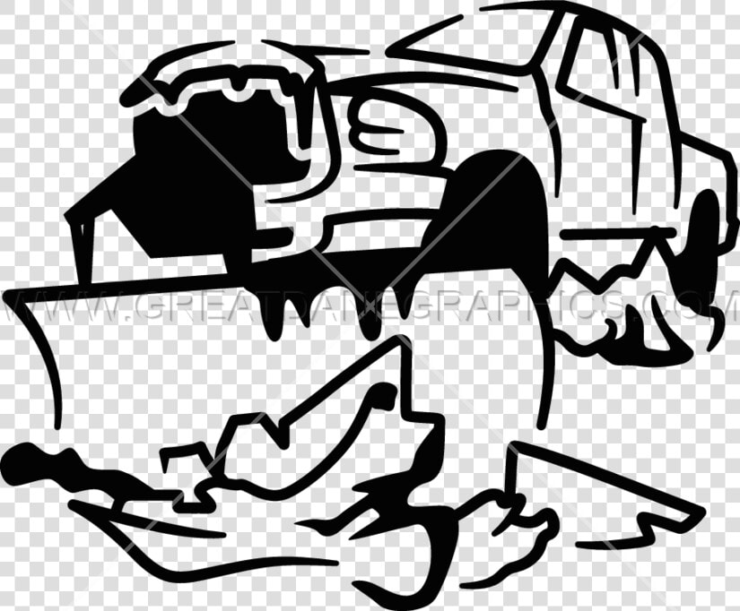 Snowplow Plough Clip Art   Snow Plow Graphics  HD Png DownloadTransparent PNG