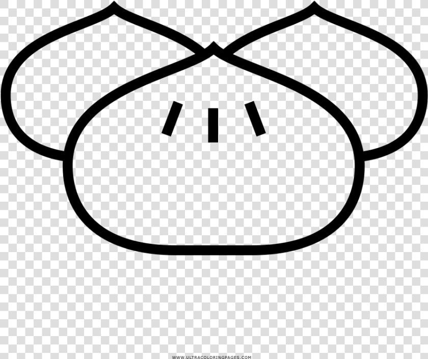 Dumplings Coloring Page   Line Art  HD Png DownloadTransparent PNG