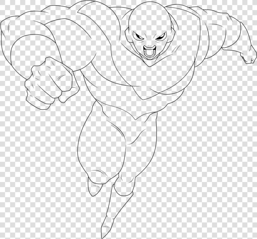 Dragon Ball Super Jiren Coloring Pages  HD Png DownloadTransparent PNG