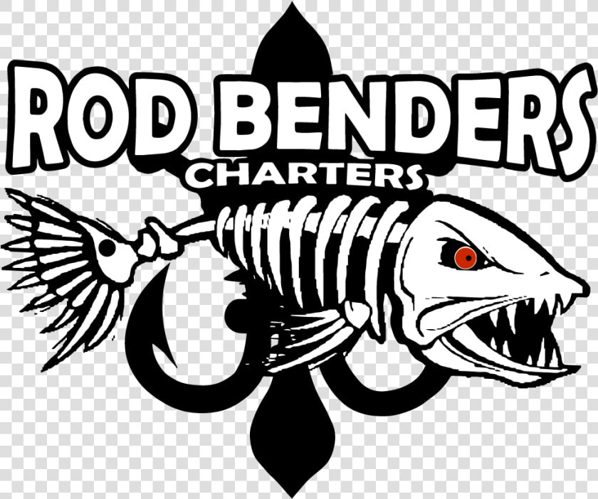 Rod Benders Charters   Fishing Decals  HD Png DownloadTransparent PNG