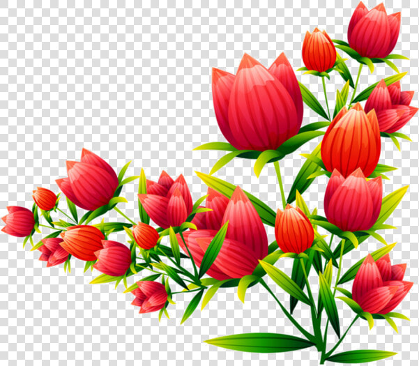 Corner Vector Flower Png Clipart   Png Download   Corner Flower Vector Png  Transparent PngTransparent PNG