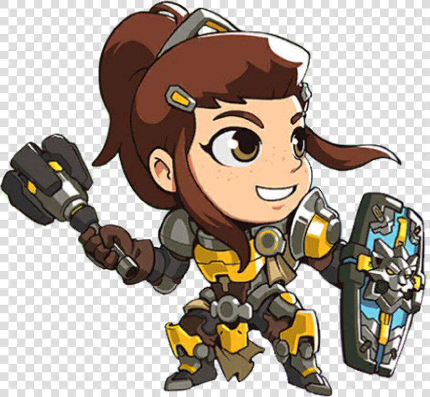 Overwatch Brigitte Cute Spray  HD Png DownloadTransparent PNG