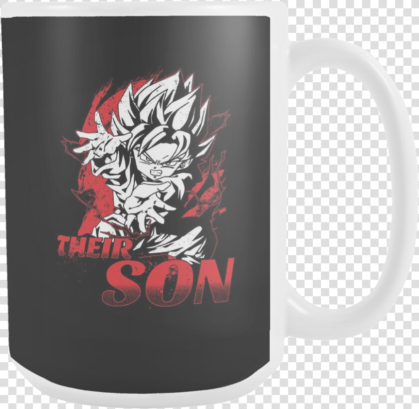 Super Saiyan Goten Son 15oz Coffee Mug   Goten Logo  HD Png DownloadTransparent PNG